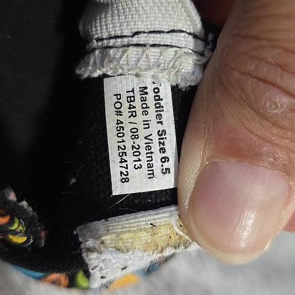 YO GABBA GABBA VANS SZ 6.5 - Picture 8 of 8